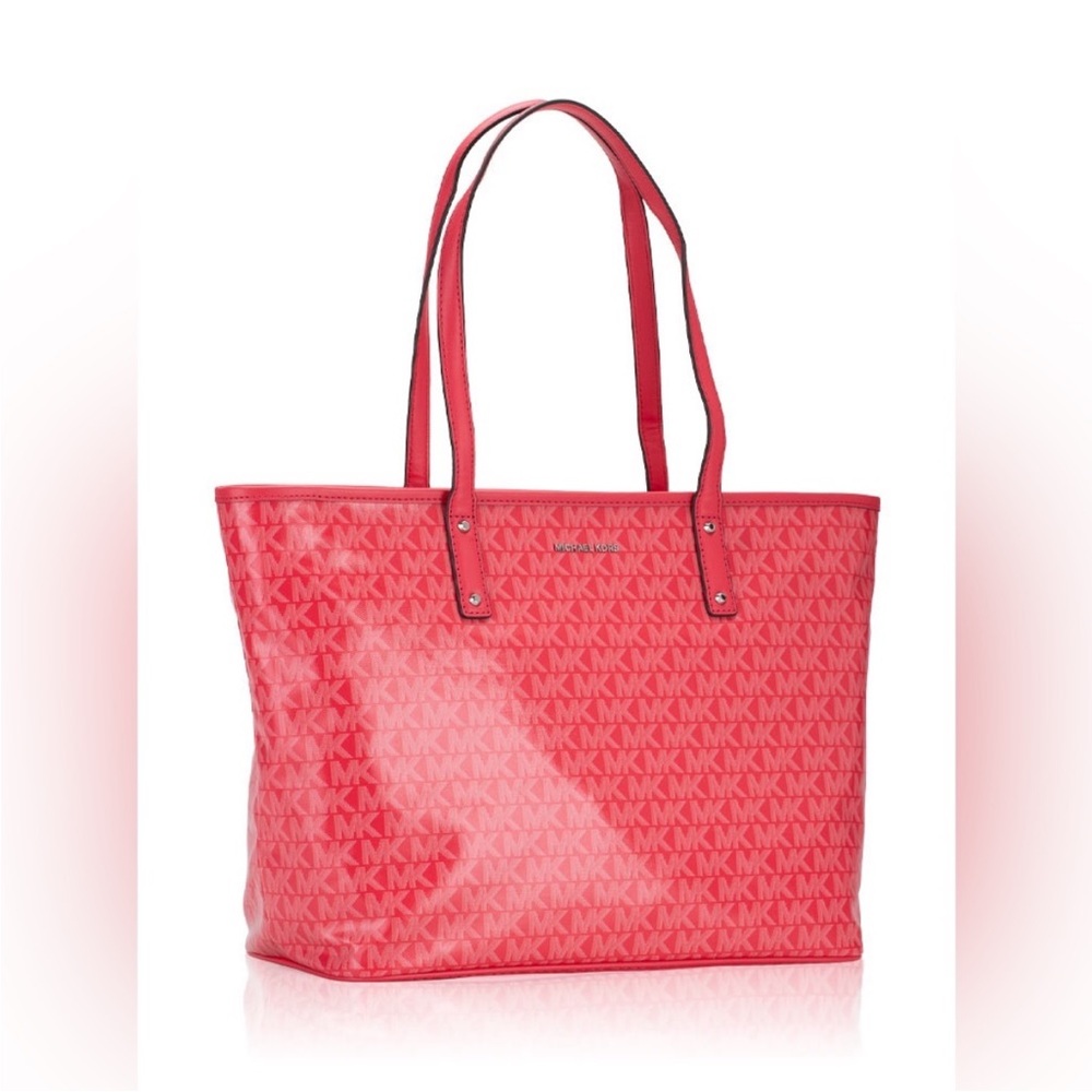 Michael Kors Carter Large Monogram
Tote- Geranium NWT